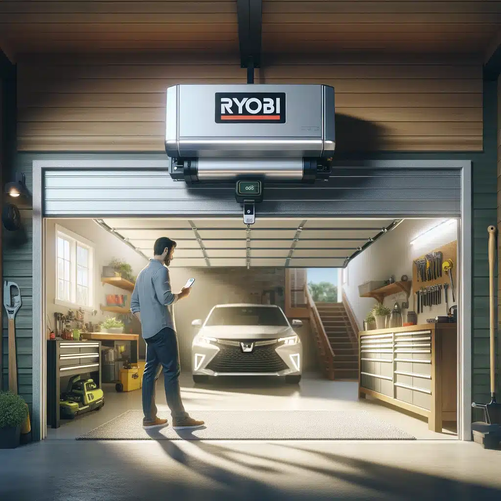 ryobi garage door opener