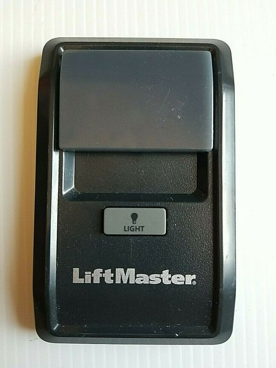 how to reset liftmaster garage door opener