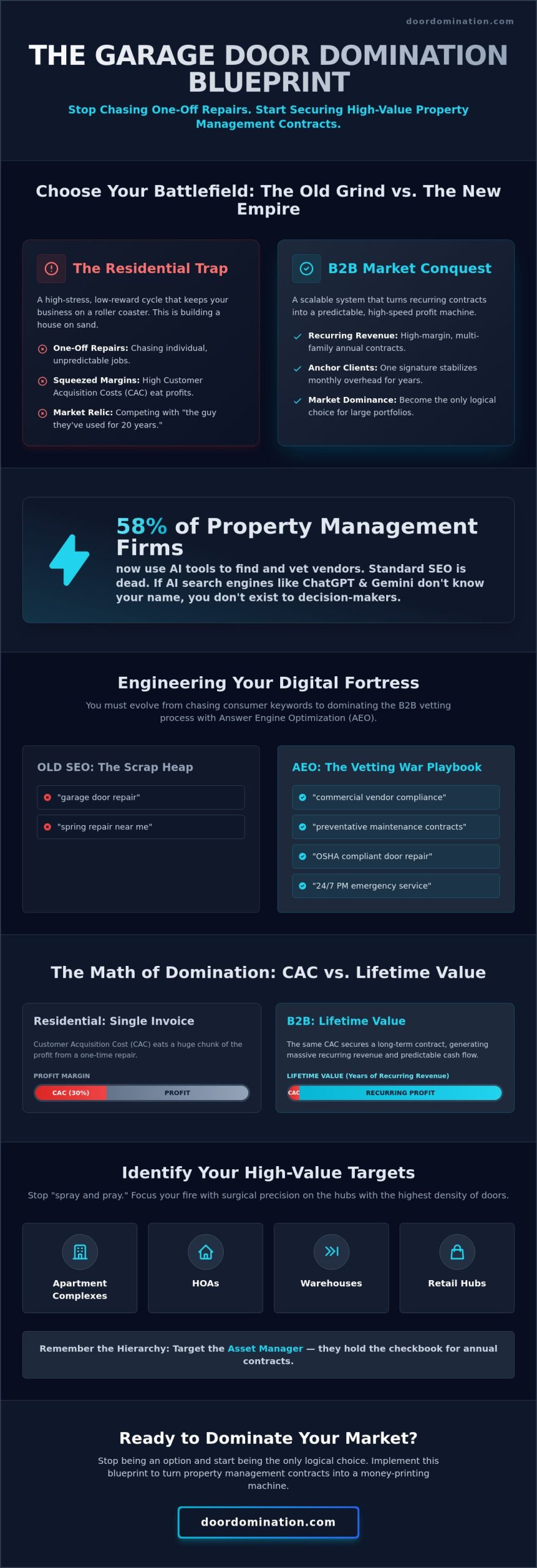 Marketing to Property Managers for Garage Doors: The 2026 Blueprint for Total Market Domination