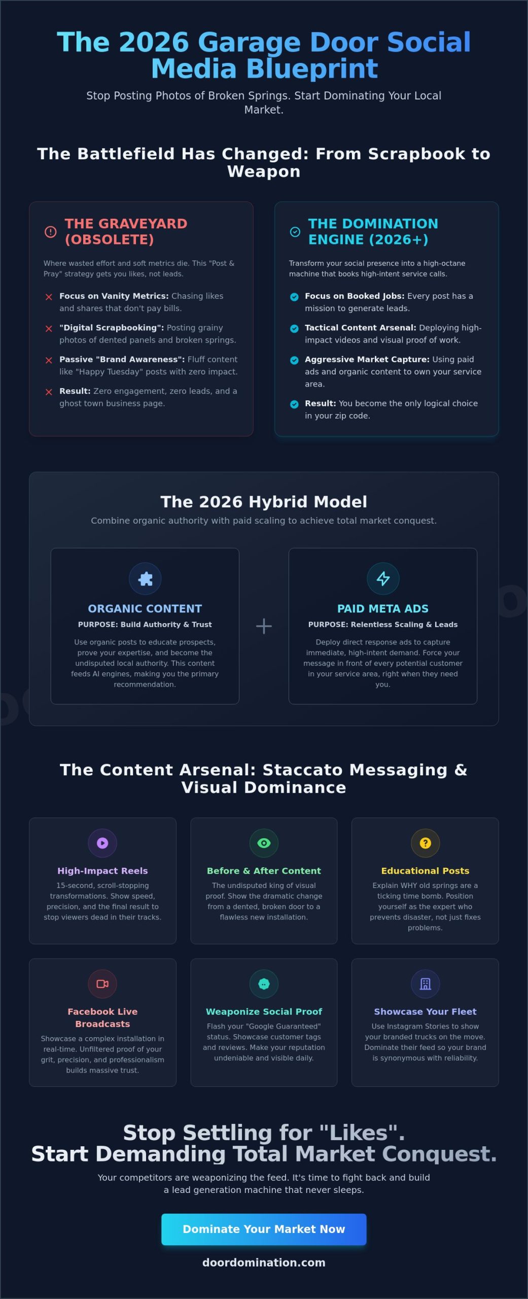 Social Media Marketing for Garage Door Business: Dominate the Feed in 2026