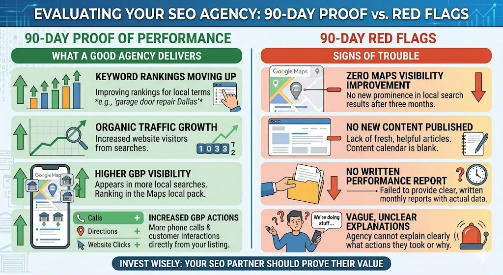 What a Good SEO Agency Should Prove in 90 Days