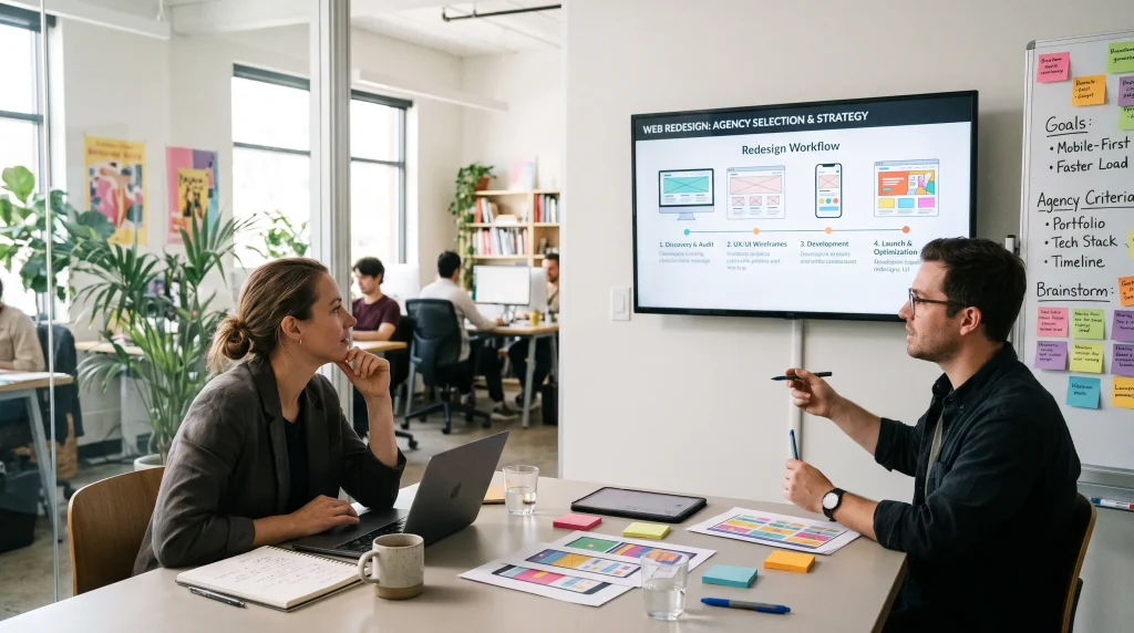 How to Choose a Web Design Agency for a Redesign?
