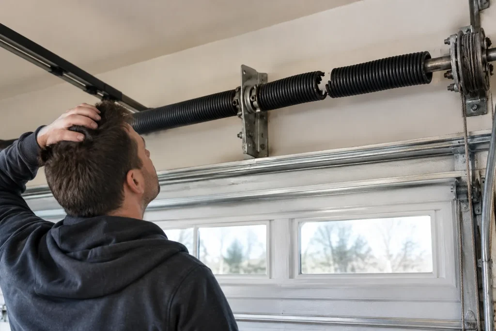 Why Did My Garage Door Spring Break Again After a Repair? 6 Possible Causes